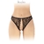 string noir ouvert Victoria FASHION SECRET