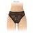 tanga noir ouvert Ava FASHION SECRET