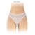 tanga blanc ouvert Ava FASHION SECRET