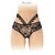culotte ouverte noir Marie FASHION SECRET