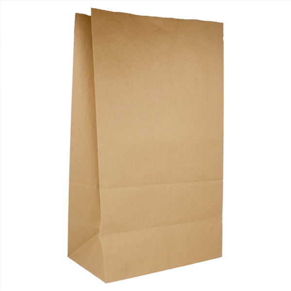 250 SACS SOS SANS ANSES 80 G/M2 25+15x43,5 CM NATUREL KRAFT