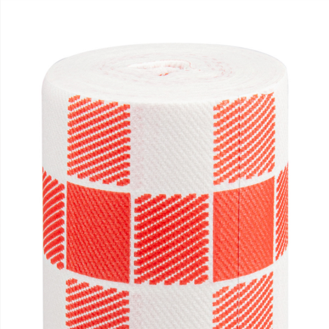TÊTE-À-TÊTE PRÉ. 120CM (20 FEU.) \'VICHY\' 55 G/M2 0,40x24 M BLANC AIRLAID