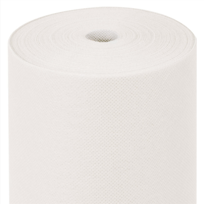 NAPPE PRÉ-DÉCOUPÉE 120 CM \'SPUNBOND\' 60 G/M2 1,20x50,4 M BLANC