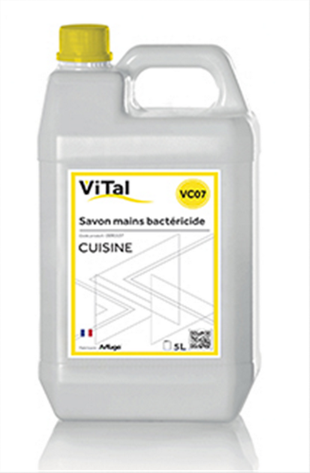 VITAL CUISINE SAVON MAINS BACTERICIDE 5L