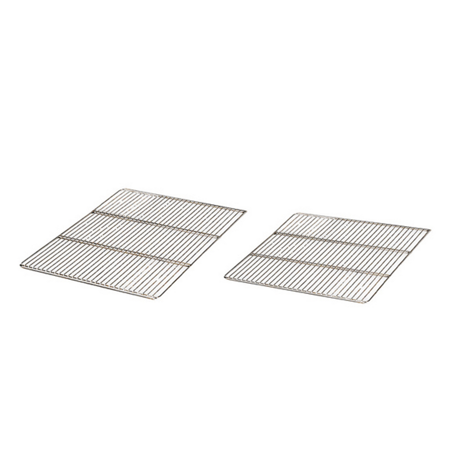 GRILLE INOX GN 1/1 RENFORCEE 1 TRAVERSE 7MM 20 FILS 3MM