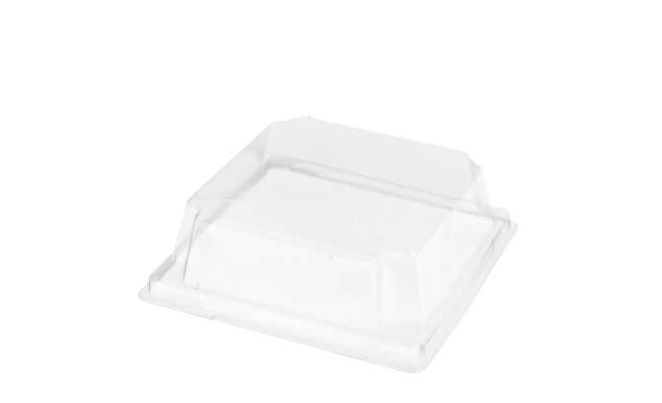 1000 COUVERCLES POUR RÉFÉRENCE 224.85 3,7 (h) CM TRANSPARENT PET