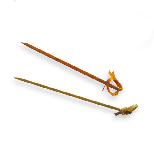 100 PIQUES RUBAN 6 (h) CM NATUREL BAMBOU