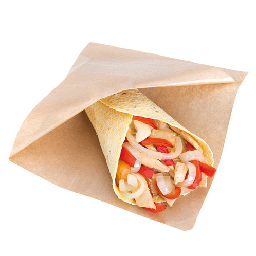 100 SACHETS OUVERTS 2 CÔTÉS \'OPEN PACK\' 35 G/M2 + 10 LDPE 12x12,2 CM NATUREL KRAFT
