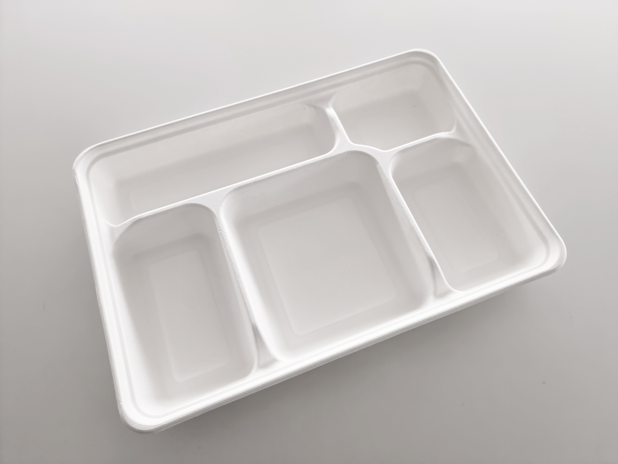 200 PLATS REPAS 5 COMP FIBRE