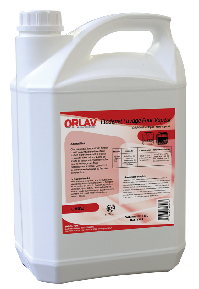 CLADENET LAVAGE FOUR VAPEUR - 5L