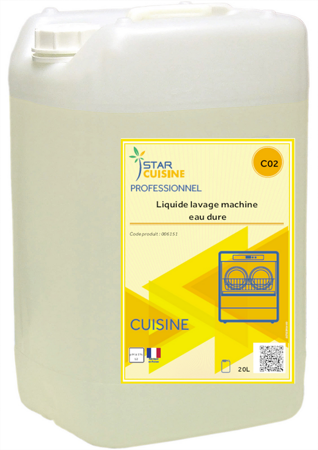 STAR CUISINE LAVAGE MACHINE EAU DURE 20 L