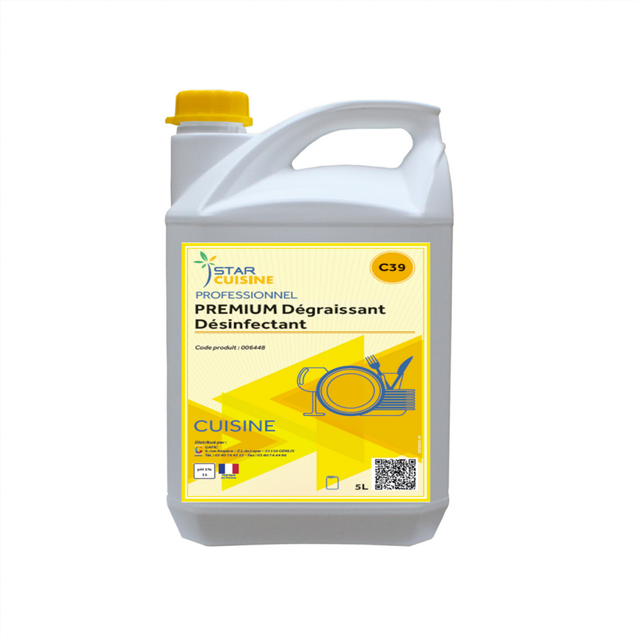 STAR CUISINE DEGRAISSANT PREMIUM DESINFECT.CHLORE 5L