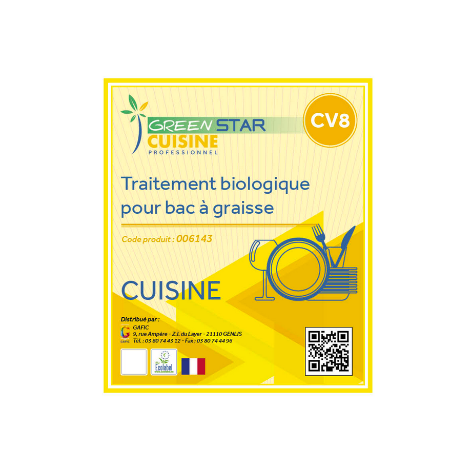 GREEN STAR CUISINE BAC A GRAISSE 5L