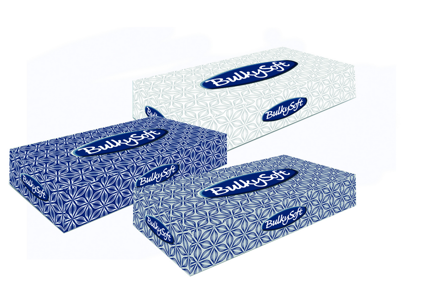 MOUCHOIR PURE OUATE 2 PLIS COLIS DE 40 BTES DE 100