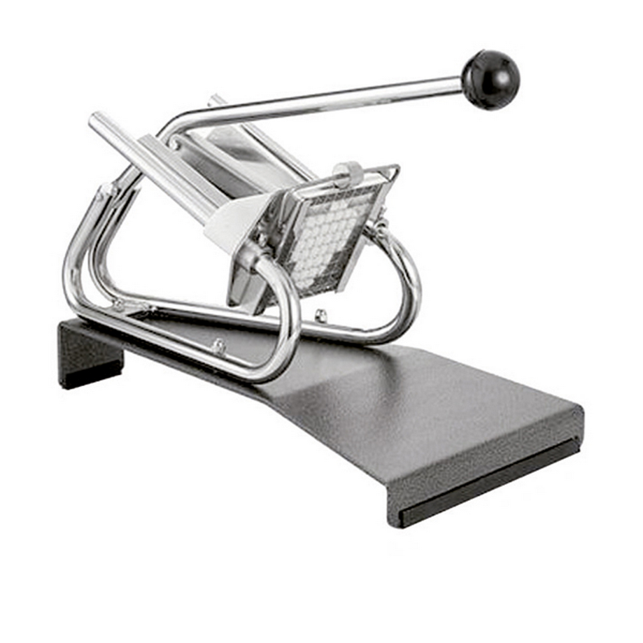 COUPE-FRITES PROFESSIONNEL SUR SOCLE  EPOXY-COUTEAU ETAME