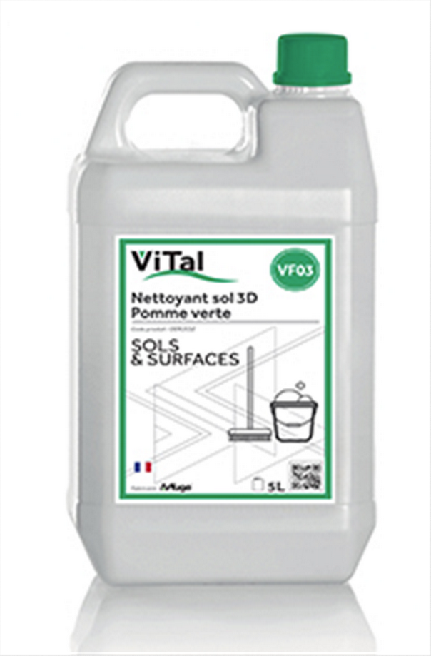 VITAL SOL 3D POMME VERTE 5L