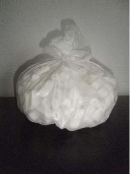 1000 SACS POUBELLE 10L HD BLANC ETOILE ECO TAILLE 40x45