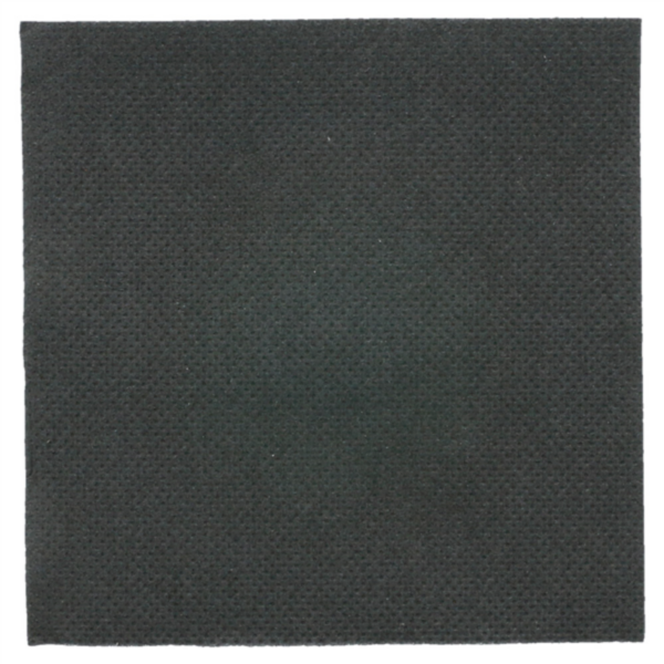 1200 SERVIETTES ECOLABEL \'DOUBLE POINT\' 18 G/M2 39x39 CM NOIR OUATE
