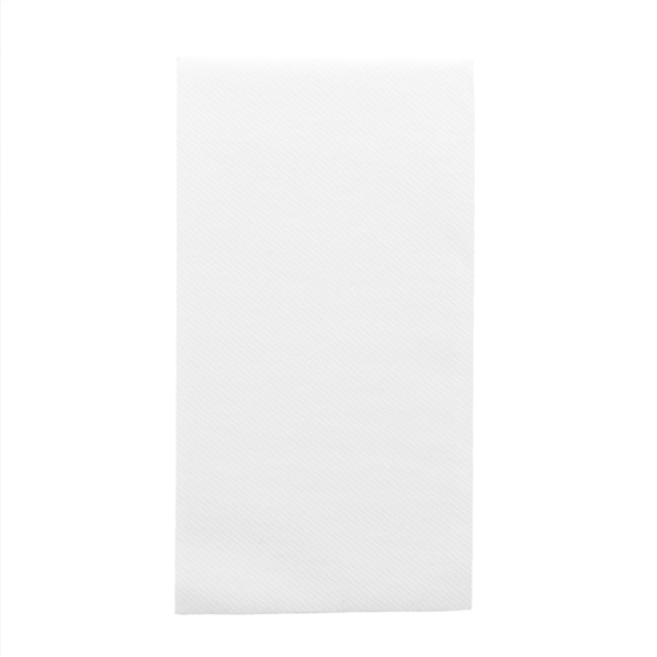 750 SERVIETTES PLIAGE 1/8 55 G/M2 40x40 CM BLANC AIRLAID