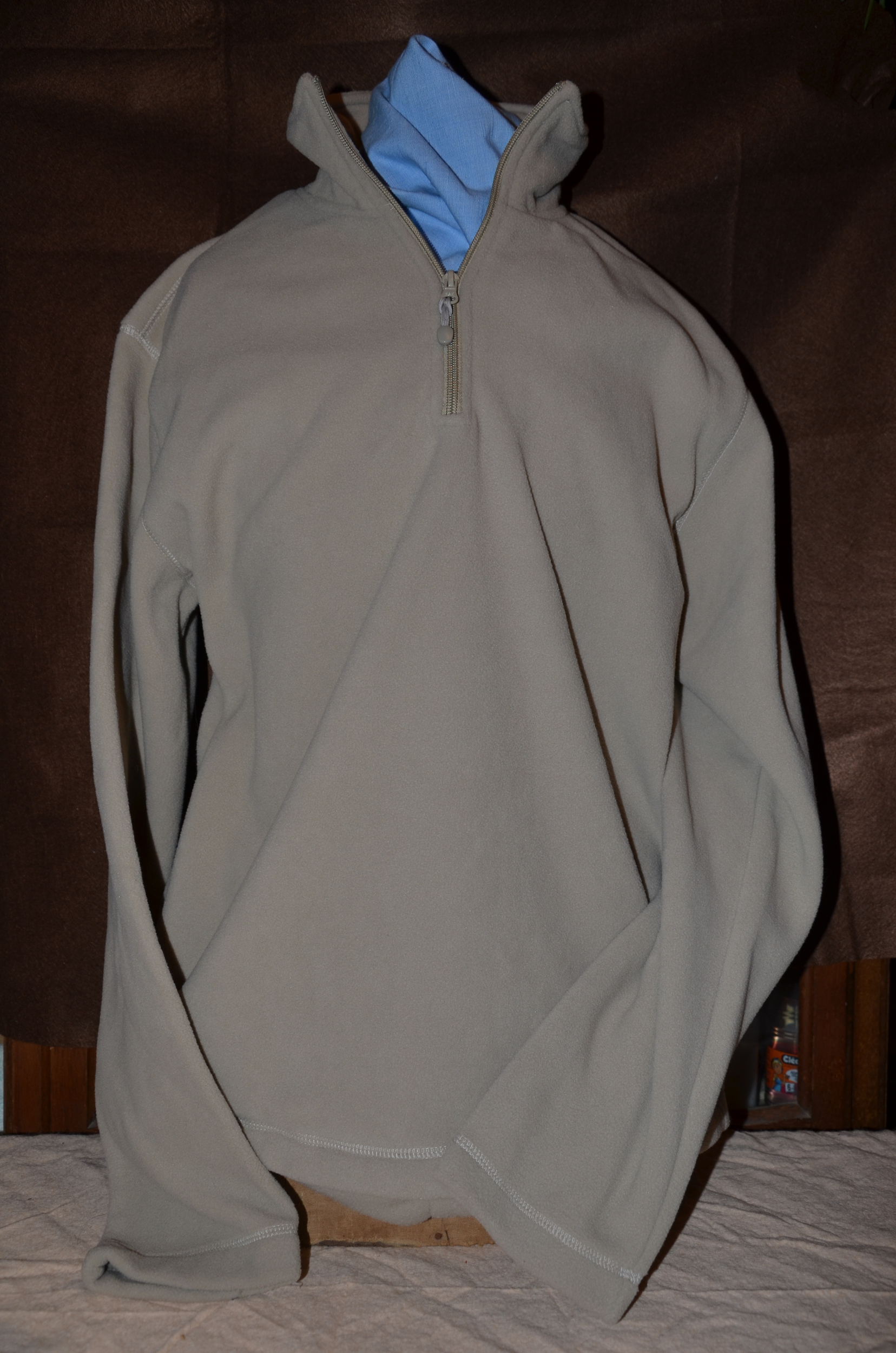 veste polaire manche longue zippée terre neuve 1