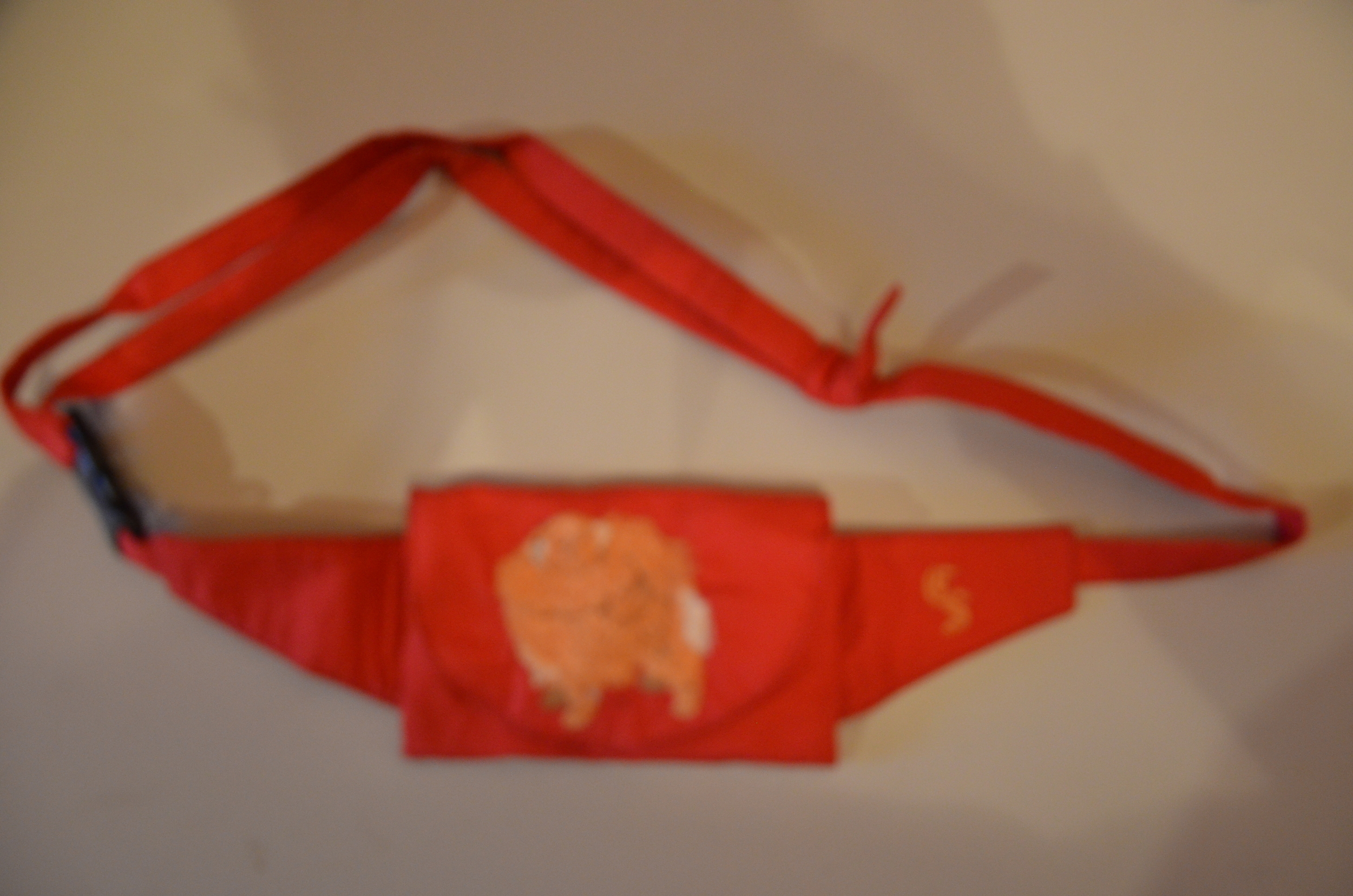 Broderie Spitz nain 1 - pochette friandise - rouge