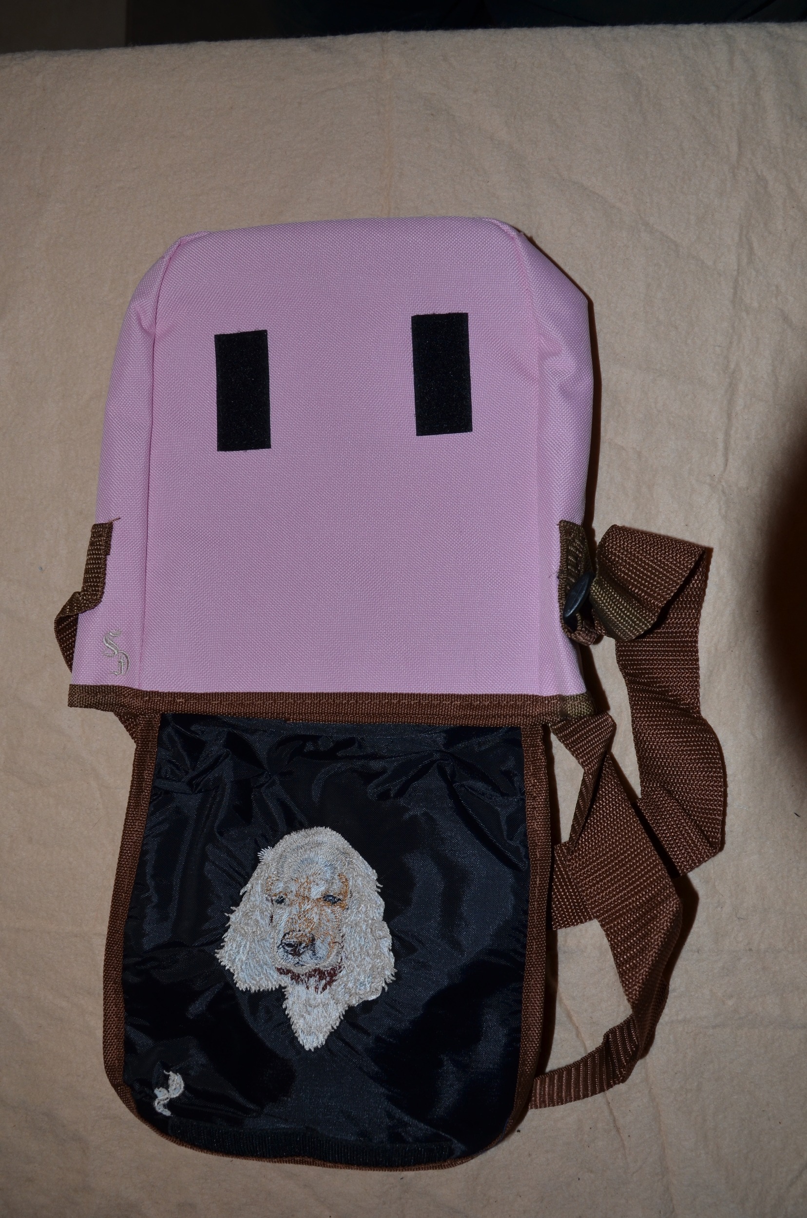 Sac bandoulière cocker américain 2