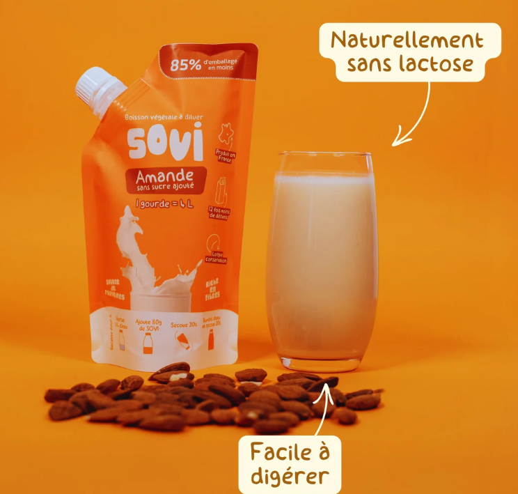 Boisson végétale amande sovi