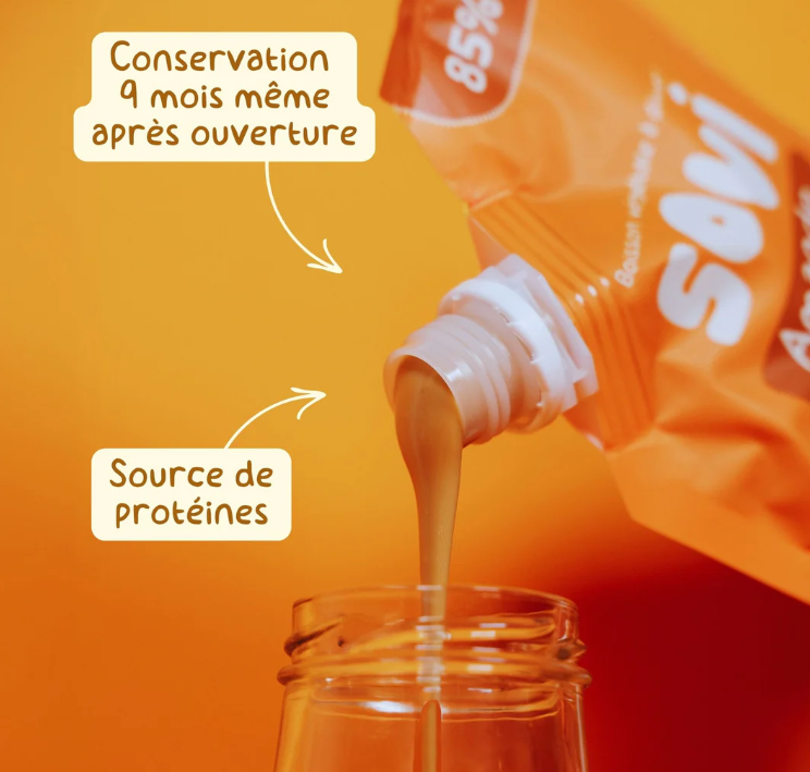 Lait végétal amande sovi