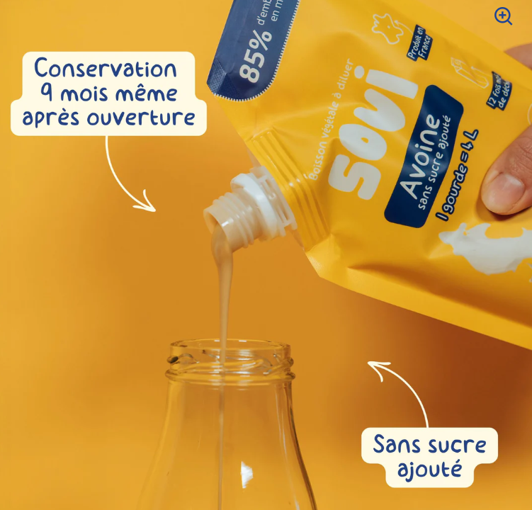 sovi gourde boisson végétale avoine 4L