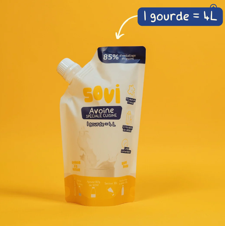 Lait sovi avoine spécial cuisine