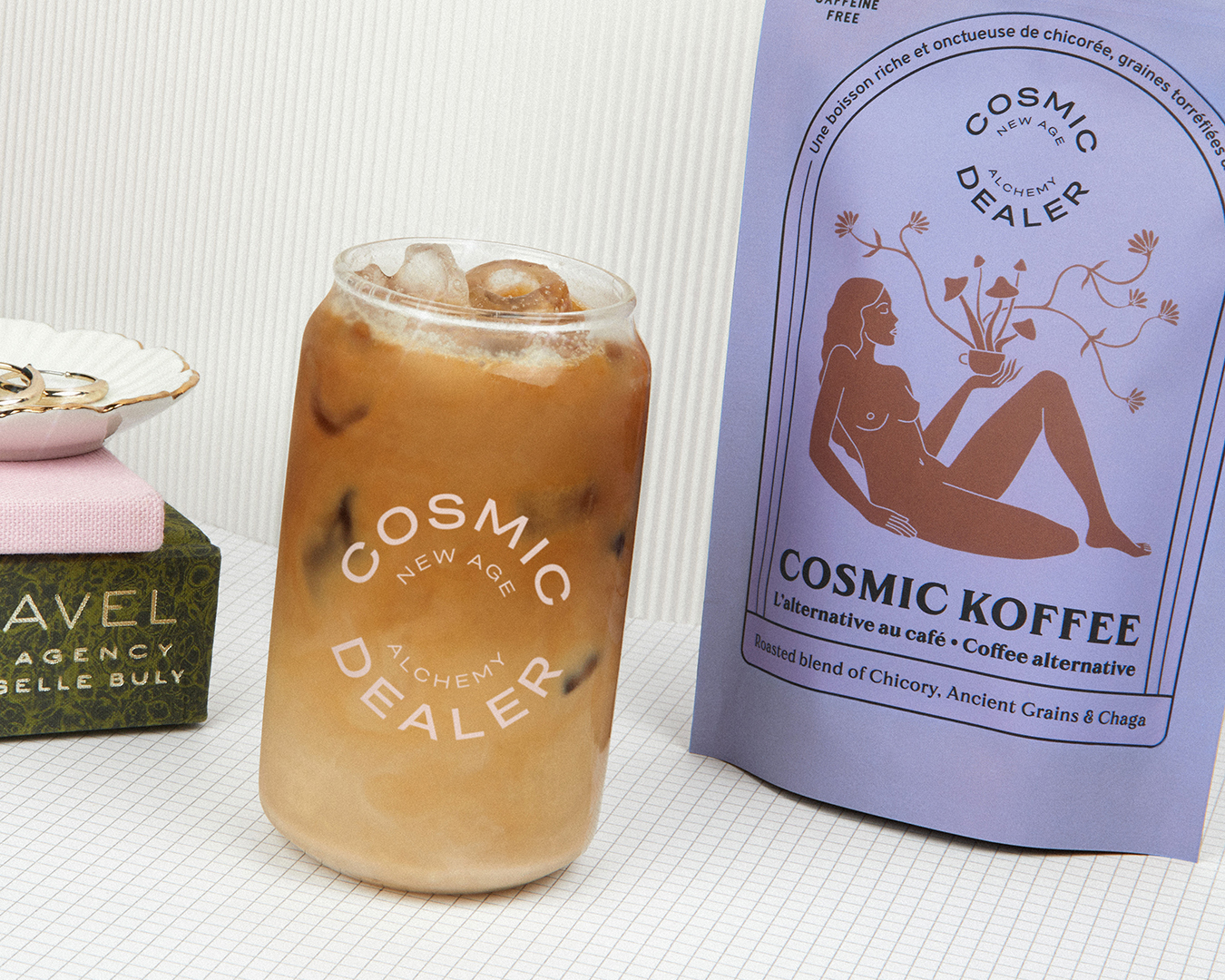 Café sans caféine herbal koffee cosmic dealer