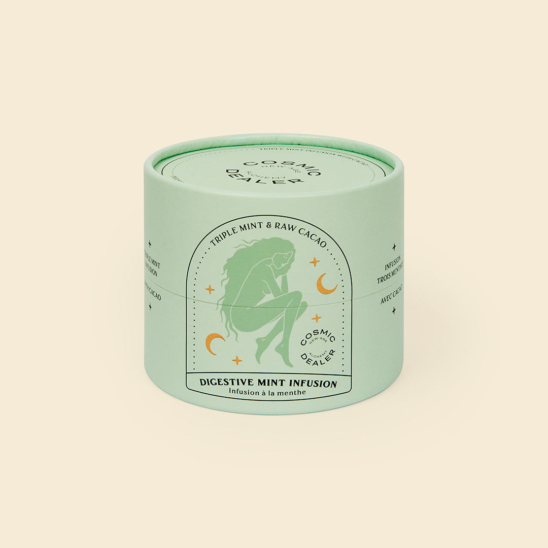Infusion digestive menthe et cacao en vrac cosmic dealer