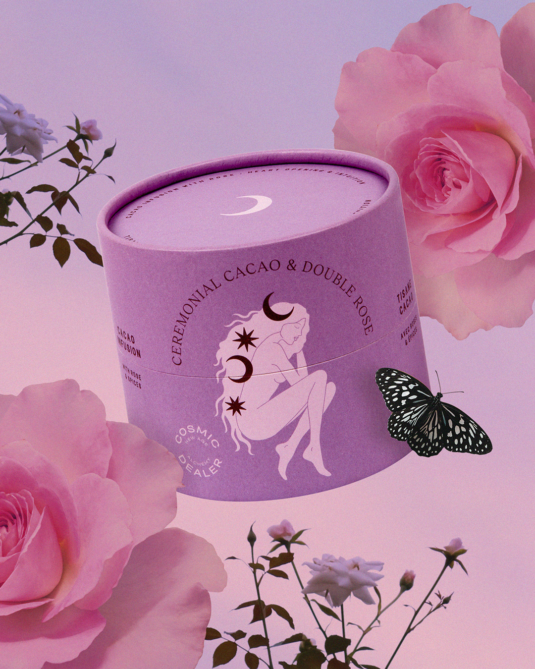 Infusion Intuition rose et cacao en vrac cosmic dealer