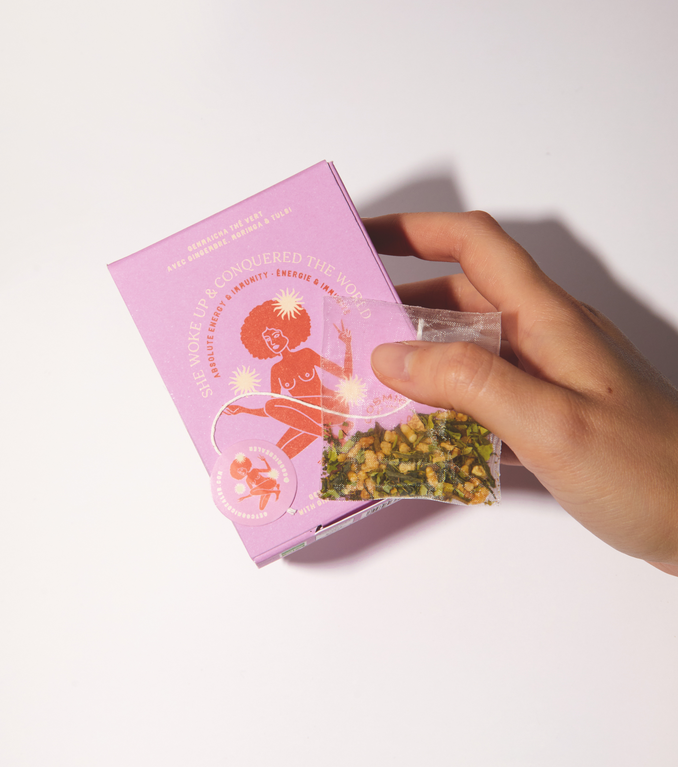Sachet thé vert cosmic dealer