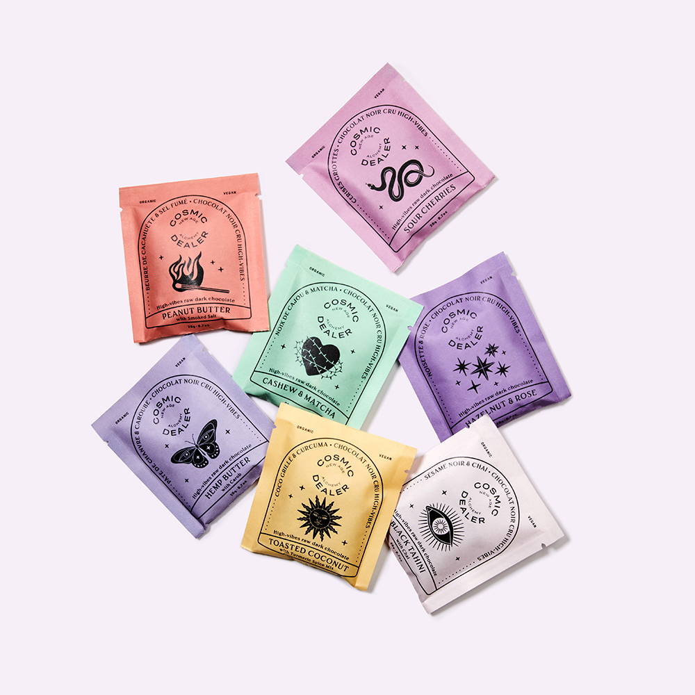 Mélange 7 chocolat chakra sains - cosmic dealer