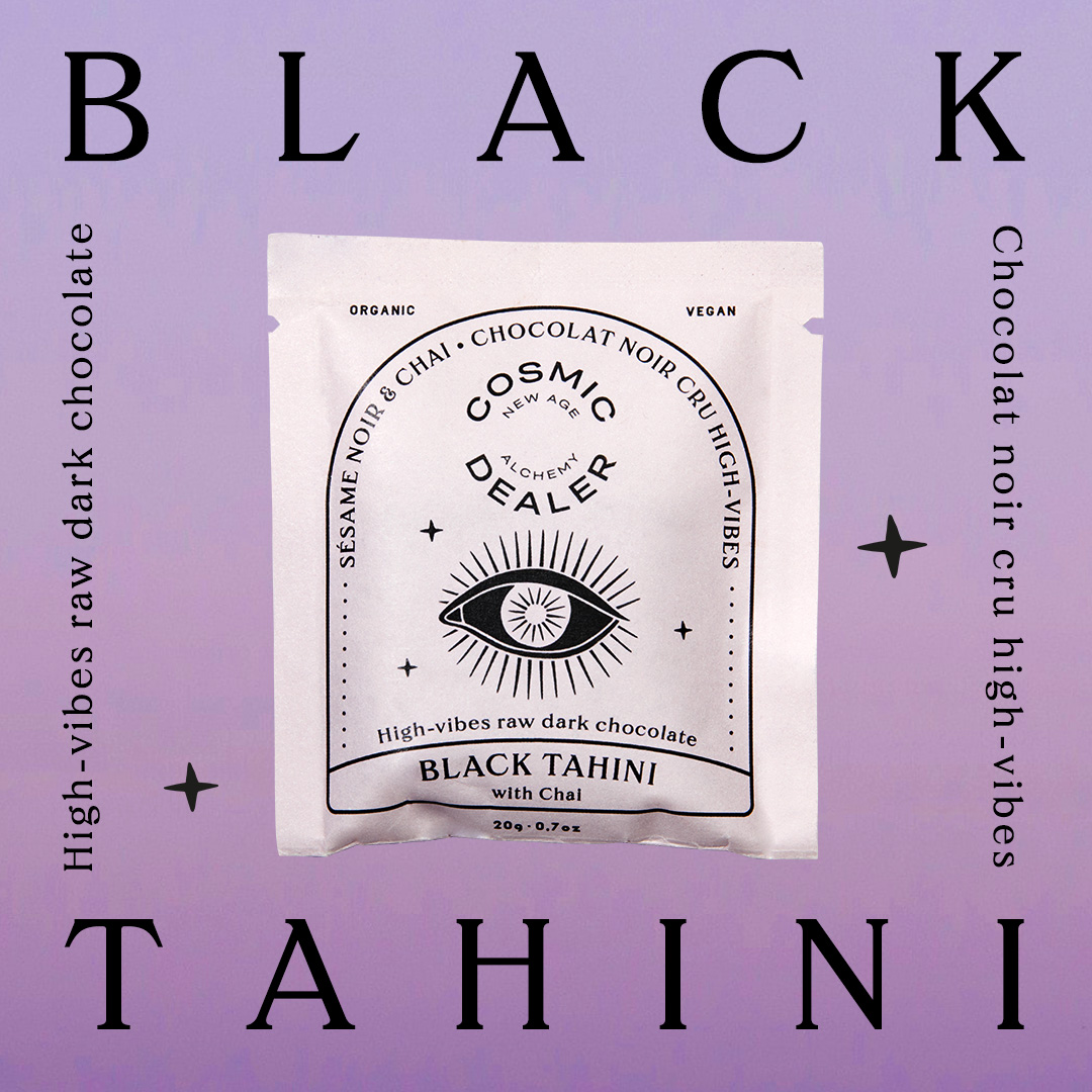 chocolat sésame noir cosmic dealer