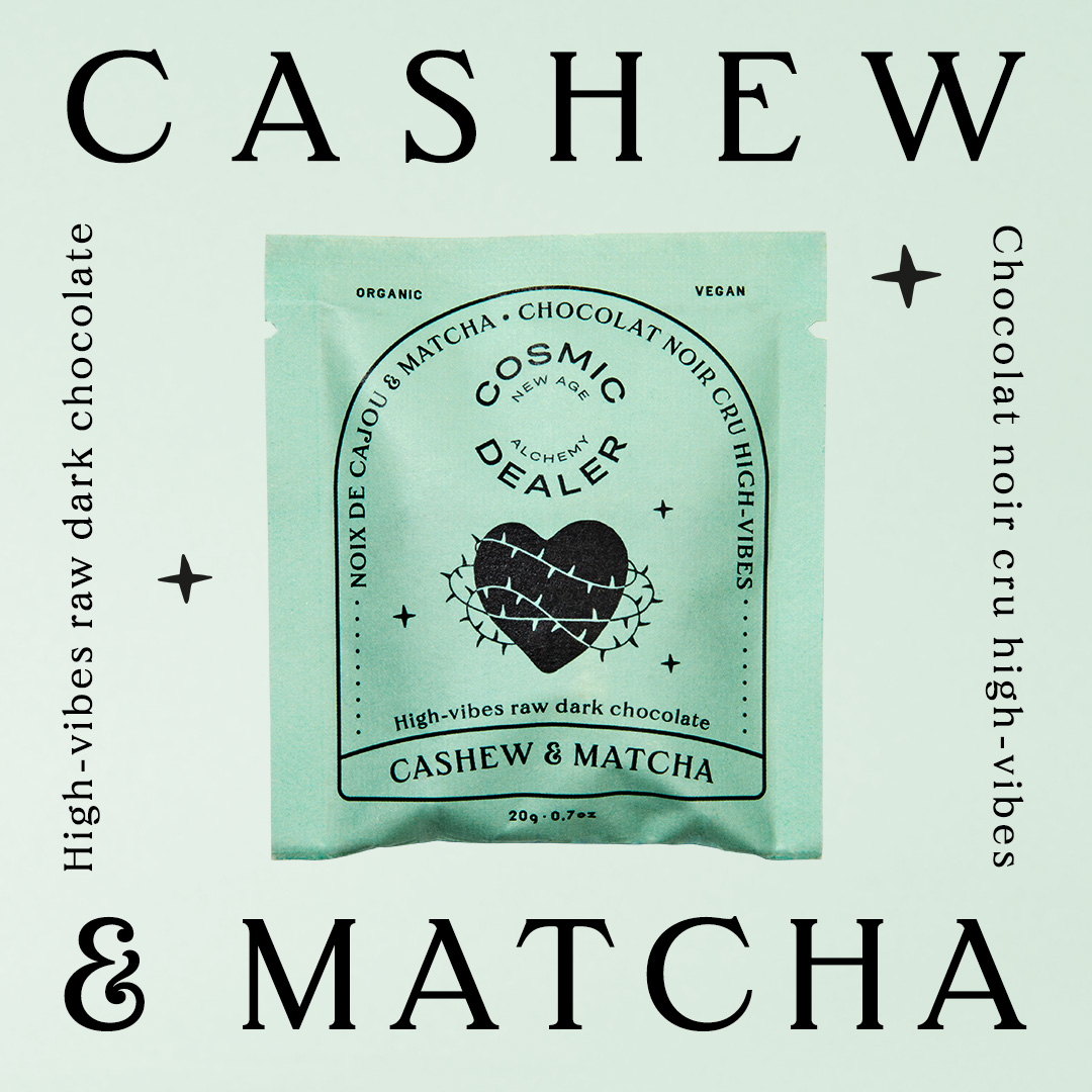 chocolat matcha cosmic dealer