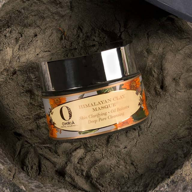 Masque visaage argile et menthe Ohria