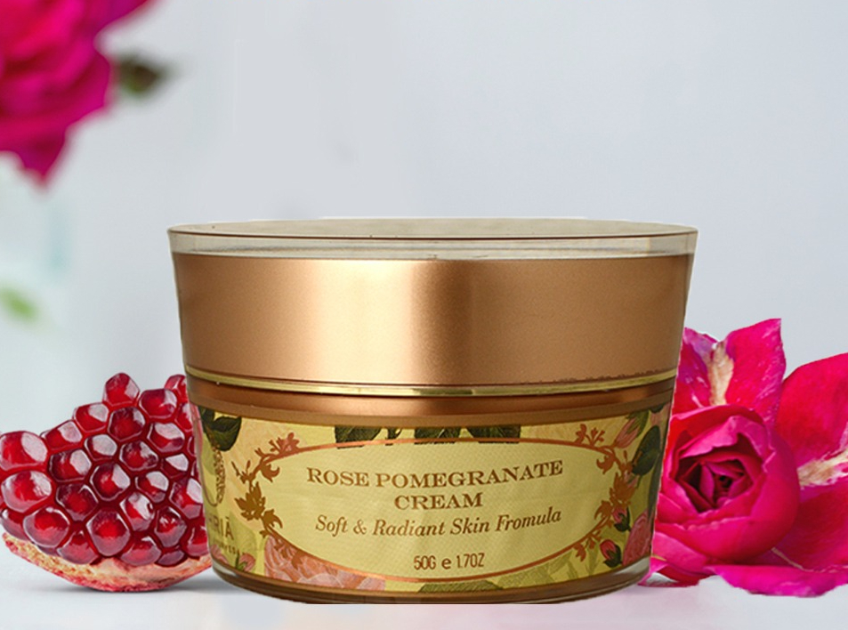 Crème de jour rose et grenade ohria