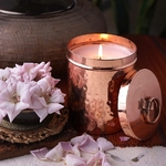 Bougie rose370g