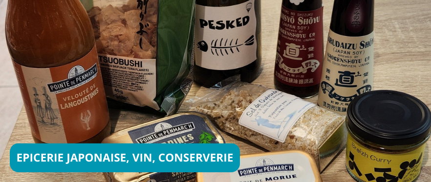 epicerie japonaise vin conserverie