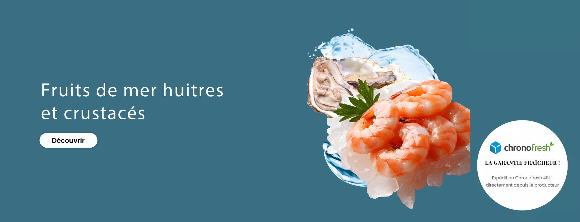fuits de mer banniere