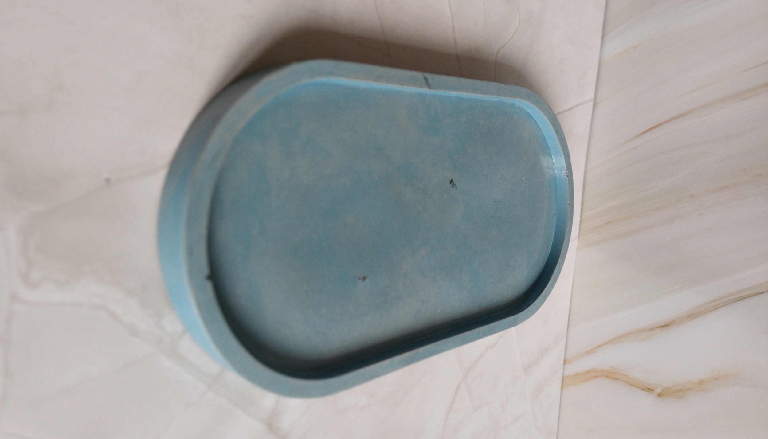 Plateaux azul
