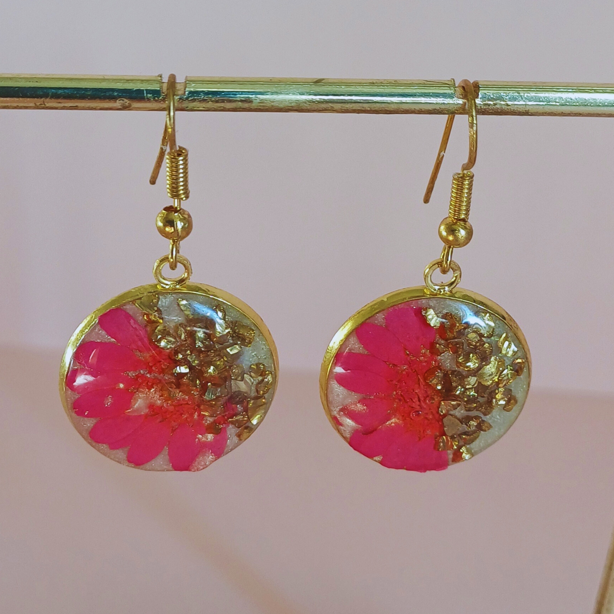 Boucles doreilles Flor