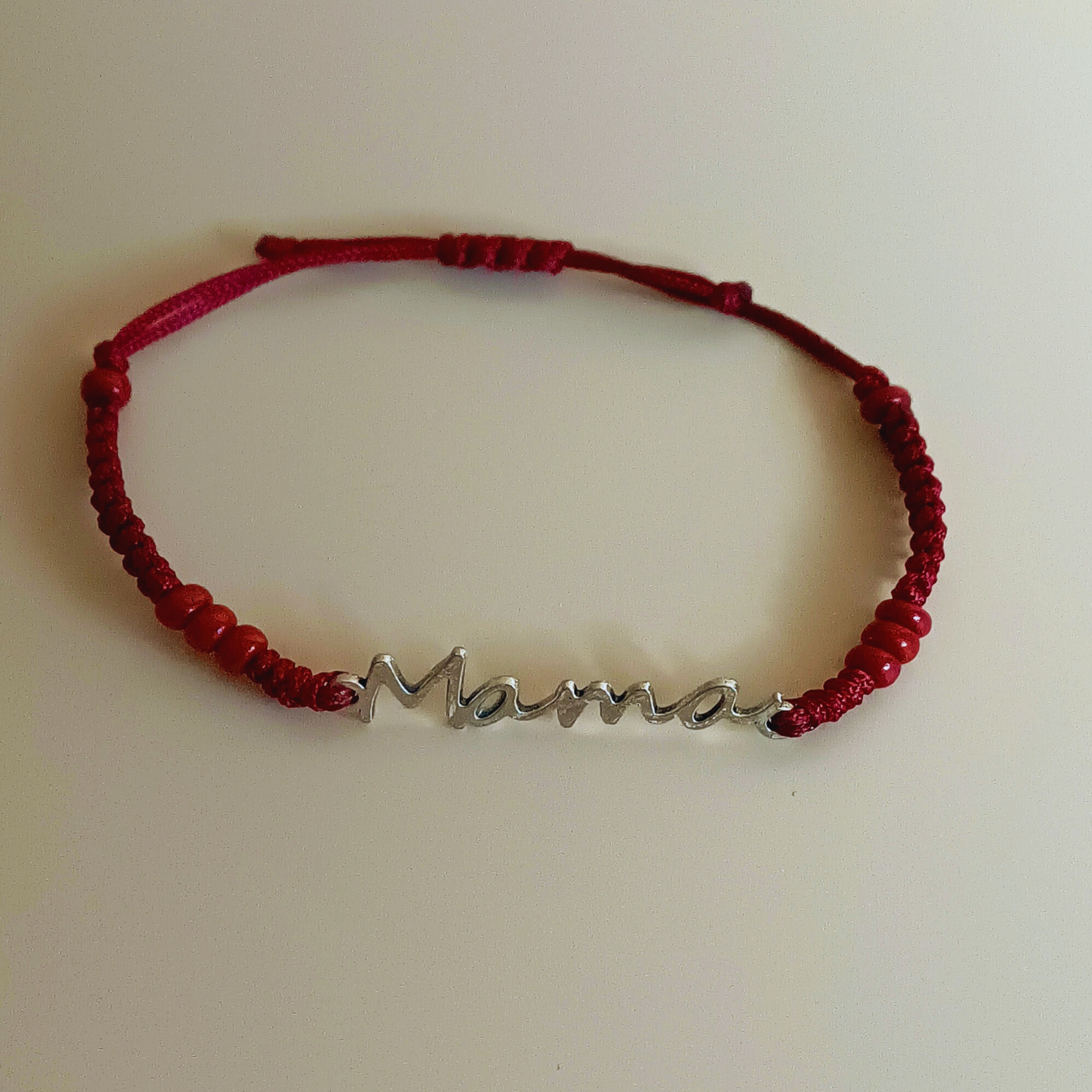 Bracelets mama vermelho