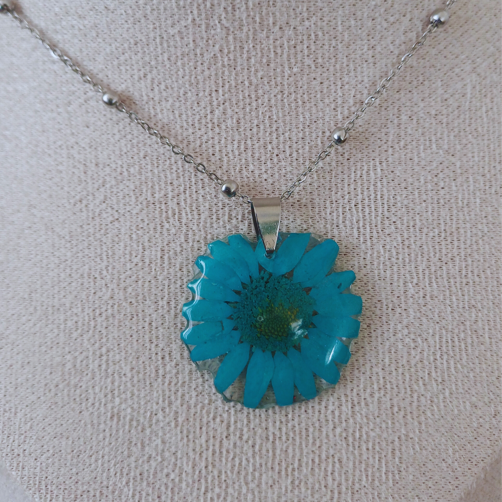 Collier Marguerite Azul 2