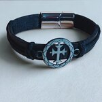 Pulseira homem preto kronos 1