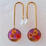 Brinco flor mixe