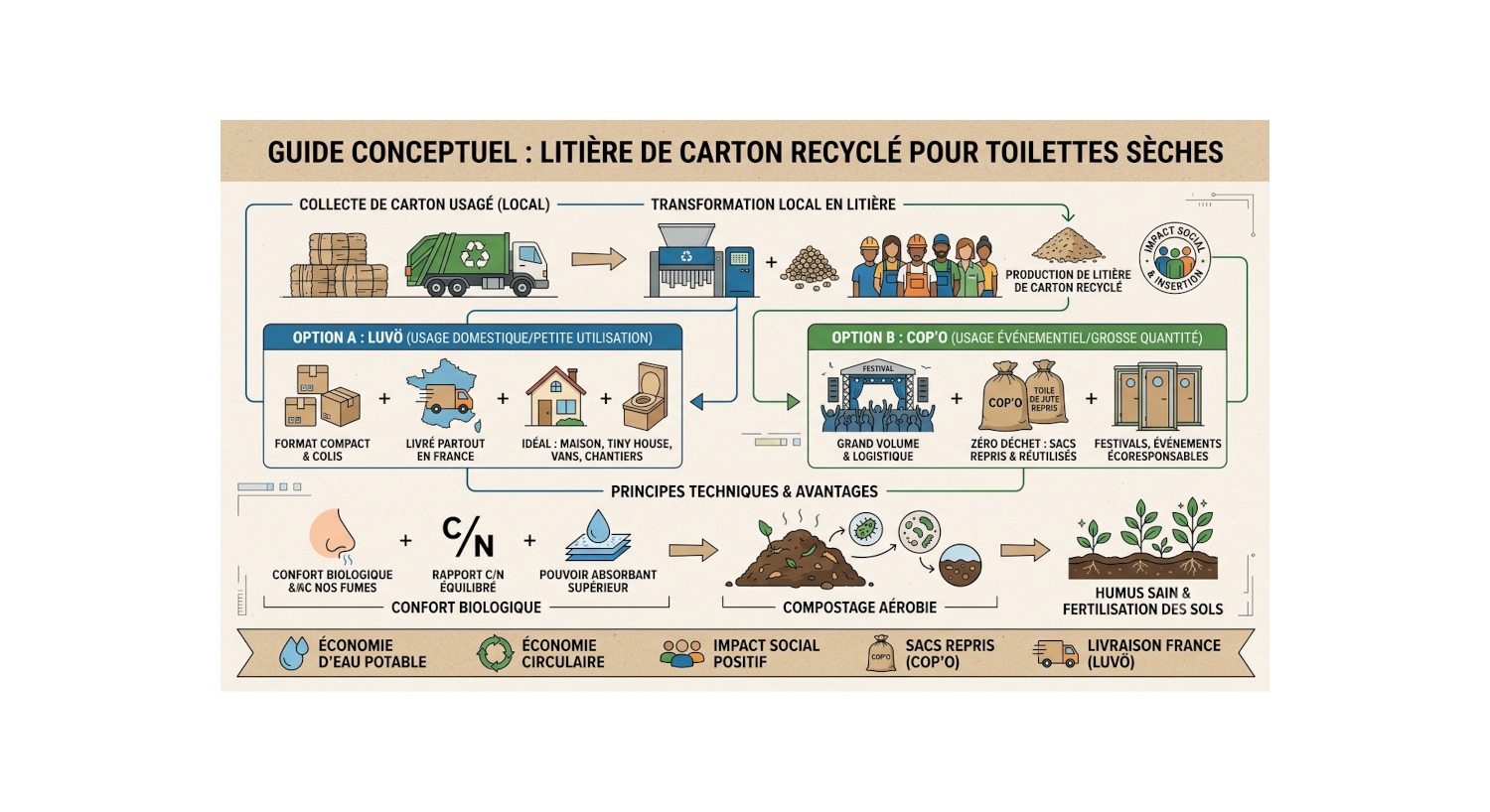 absorbant toilette seche