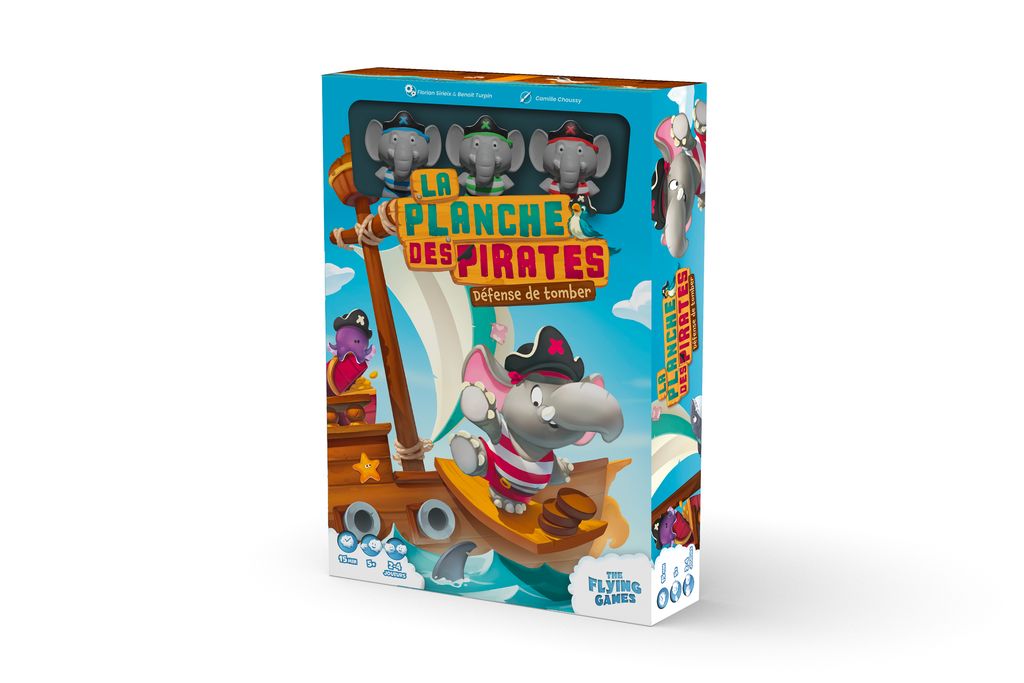 Planche des pirates face